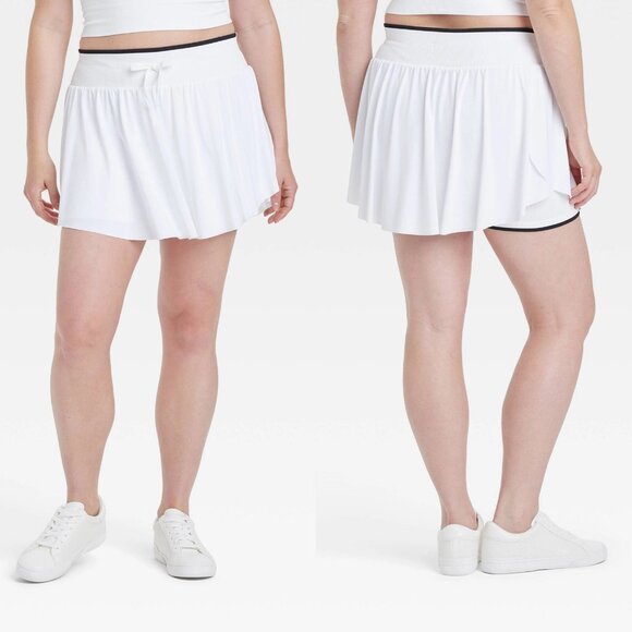 Small - Womens Seamless Skort - All In Motion - White - Picture 7 of 11